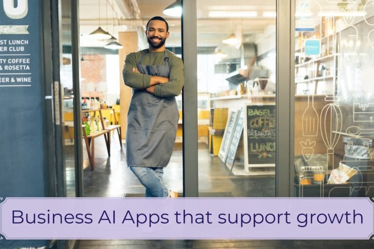 Business AI apps that support growth